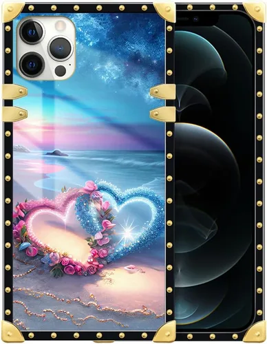 Vista 11 de DAIZAG Funda compatible con iPhone 15 Pro, funda dorada a prueba de golpes, atrapasueños de plumas clásicas Atrapasueños clásico de plumas