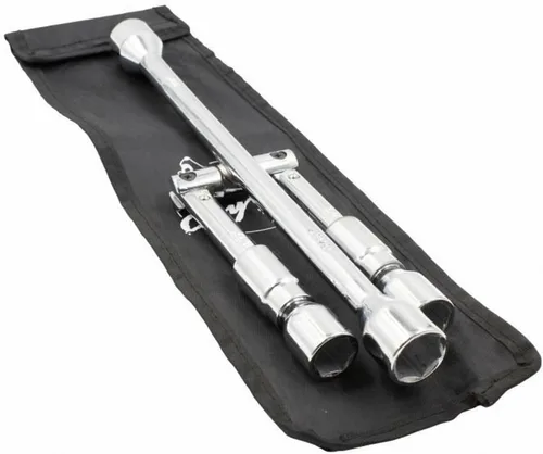 Wheel Accessories Parts Llave de llanta plegable de 4 vías, universal de 14 pulgadas, para neumáticos plegables cruzados para autos, camiones, SUV y