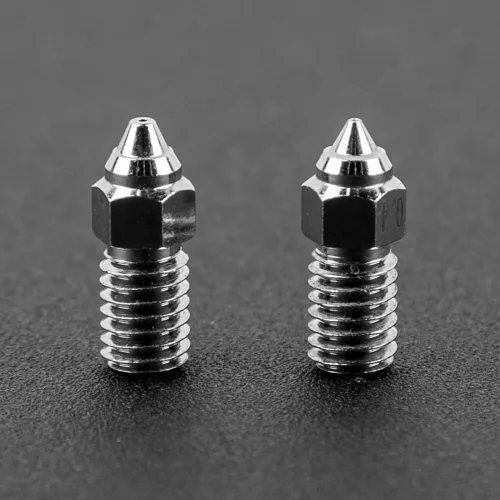 Vista 4 de Creality Ender-3 V3 SE Boquillas de 0.016 in + boquillas de alta velocidad de 0.024 in para Spider Hotend, accesorios de impresora 3D, boquilla