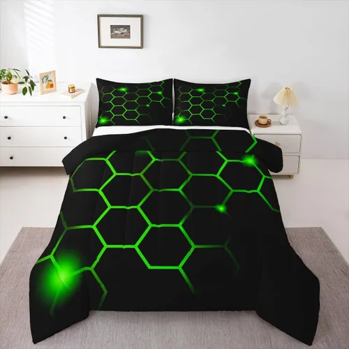 Vista 31 de Feelyou Juego de edredón de la Torre Eiffel, elegante juego de ropa de cama de París, edredón romántico para niños, niñas, niños, adolescentes