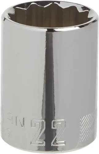 Vista 21 de CRAFTSMAN Llave poco profunda, métrica, accionamiento de 1/2 pulgada, 10mm, 12 puntas (CMMT44232)