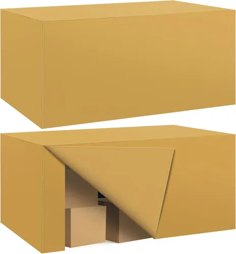 Vista 53 de Paquete de 2 manteles ajustados para mesa rectangular de 4 pies, 48 x 24 pulgadas, cubiertas de mesa verde manzana, tela de poliéster resistente al