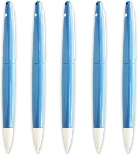 Vista 2 de PEGLY Universal Touch Stylus Big Pen para Nintendo DSi XL LL Color Azul y Blanco Paquete 5 Piezas