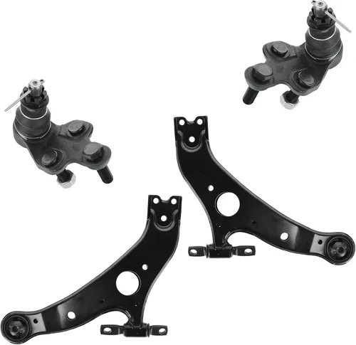 Vista 53 de TRQ Brazo de control superior e inferior del lado del conductor y del pasajero con juego de rótulas compatible con Chevrolet GMC 89-02