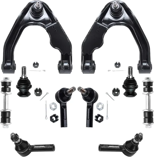 Vista 169 de Detroit Axle - Kit de suspensión de 10 piezas para Nissan Frontier Xterra Pathfinder 2005-2012, 4 brazos de control superiores inferiores