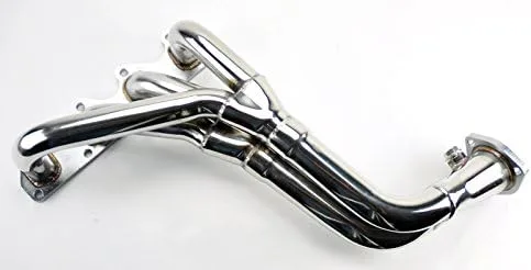 Vista 2 de Colector de cabecera inoxidable con junta, Suzuki Samurai & Geo Tracker 1.3 L 1.6 L L4