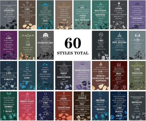 Vista 6 de Maitys 240 Tarjetas de Versículos Bíblicos Tarjetas de Oración para Mujeres con Versículos Bíblicos Surtidos Mini Tarjetas de Escrituras Tarjetas
