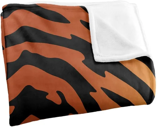 Vista 3 de LOGOVISION Tiger Print Silky Touch Super Soft Throw Blanket 36" x 58