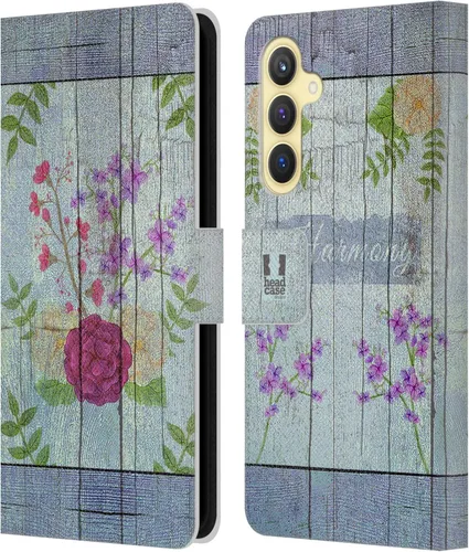 Vista 10 de Head Case Designs Beautiful Life Country Charm Leather Wallet Case Compatible with Samsung Galaxy S23 FE 5G