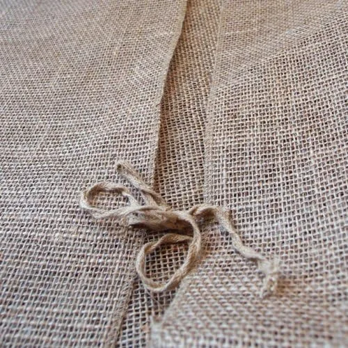 Vista 3 de Falda de árbol de Navidad Homeford de arpillera para abajo el árbol, 60 pulgadas