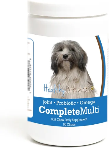 Vista 158 de Healthy Breeds Cavalier King Charles Spaniel - Multivitamínico todo en uno, completo con probióticos, glucosamina, condroitina y omegas, 60