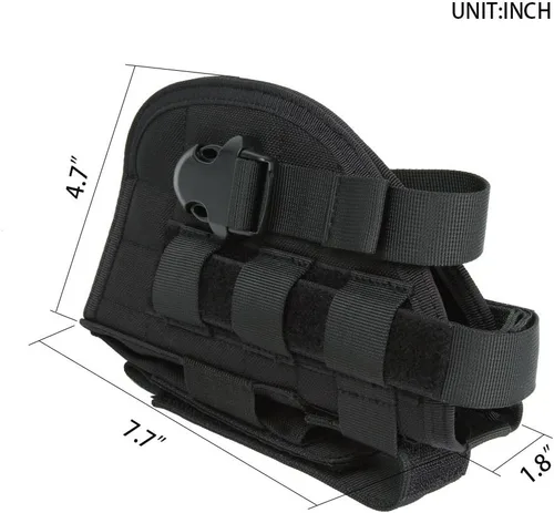 Vista 2 de EXCELLENT ELITE SPANKER - Funda de pistola táctica ajustable para M1911 G17 G18 G19 G26 G34 XD-45acp CZ P-10C