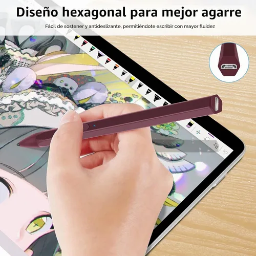 Vista 4 de Lápiz óptico para Microsoft Surface Pro9/8/X/7/6/5/4/3 Surface Go 3/2/1 Surface 3/2/1 Surface 3/Studio/Book 4/3/2/1 con presión de inclinación 4096