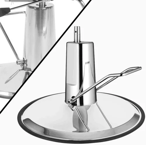 Vista 6 de SHZICMY Bomba hidráulica de repuesto para silla de barbero con base, 4 tornillos patrón bomba capacidad de peso 440 lbs/200kg para silla elevadora