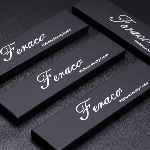 Vista 7 de Feraco Pulsera magnética de acero de titanio para hombre con doble fila de 4 elementos imanes, regalos para el día del padre