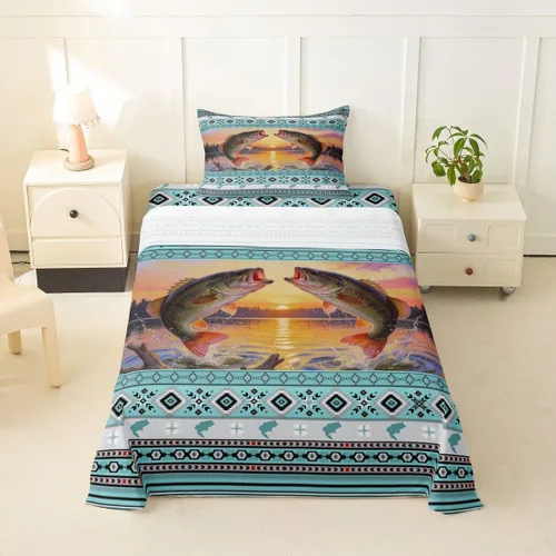 Vista 41 de Erosebridal Western Aztec Sheets Twin Brown Bull Skull Bed Sheets Set Southwestern Boho Sheet Set for Boys Girls Rustic Farmhouse Bed Sets 3Pcs