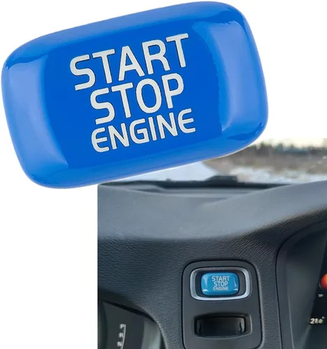 Vista 11 de Botón de arranque del motor de automóvil Reemplazar la cubierta del interruptor de parada Decoración de llave para Volvo V40 V60 S60 XC60 S80 V50