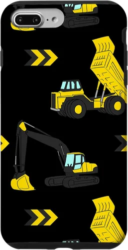 Vista 12 de Dump Excavator Truck Pattern Construction Vehicle Boys Case for iPhone 17