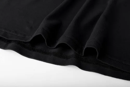 Vista 3 de Camisetas cortas básicas ligeras y ajustadas de manga larga para mujer