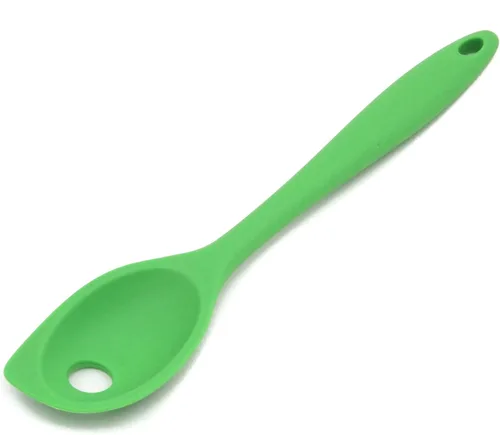 Vista 12 de Chef Craft Cuchara mezcladora de silicona premium, 11 pulgadas, azul pastel