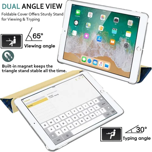 Vista 4 de DuraSafe Cases para iPad Air de 9.7 Pulgadas 1ª Generación [ Air 1 2013 ] A1474 A1475 A1476 MD785LL/B MD788LL/B MD786LL/B MD789LL/B MD787LL/B Funda