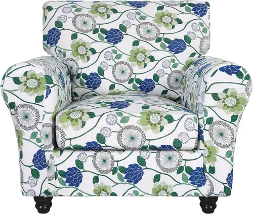 Vista 82 de SearchI Funda elástica para sofá, funda para sillón de 2 piezas con funda de cojín separada para silla, protector de muebles lavable para sala