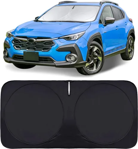 Vista 115 de Parasol plegable para parabrisas, protector reflectante para ventana frontal 210T, bloquea los rayos ultravioleta, accesorios para automóvil, XXL