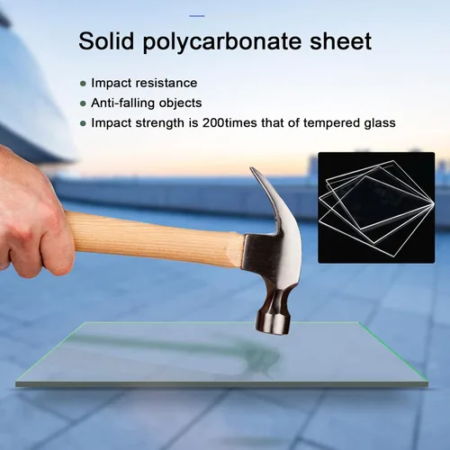 Vista 4 de Marco de aluminio transparente para ventana de techo, toldo para puerta, toldo de patio, cubierta de policarbonato con protección contra la lluvia