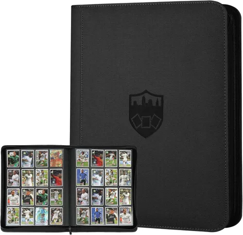 Vista 39 de GERMUN Carpeta Mini de Tarjetas de 1 Bolsillo, Carpeta de Tarjetas Coleccionables de 80 Bolsillos, Álbum Pequeño Premium de Colección de Tarjetas