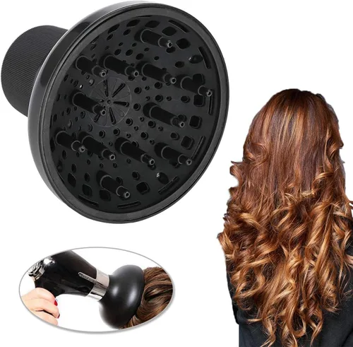 Vista 8 de Difusor de secador de pelo, accesorio difusor de pelo, accesorio profesional para secador de pelo, cubierta difusora, herramienta rizada, accesorio