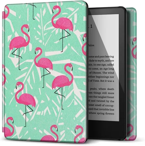 Vista 18 de TNP - Funda protectora para Kindle de 6 pulgadas (versión 2022) de 11ª generación, funda protectora ligera e inteligente con función de apagado