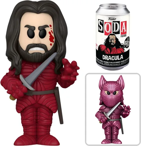 Vista 3 de Figura de monstruo de terror de Transilvania Nosferatu Classic Soda + Bram Stoker Drácula + Criatura Trading Cards 3 artículos