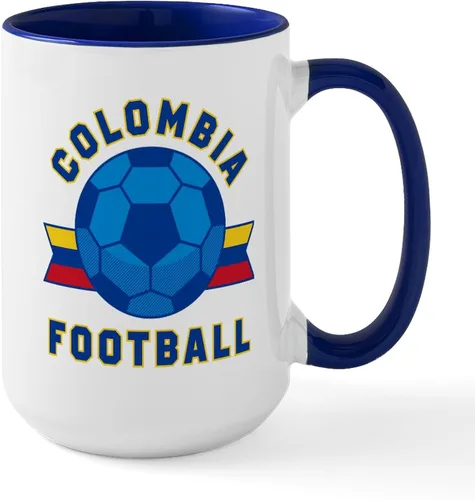 Vista 23 de CafePress - ITS COLOMBIA NOT COLUMBIA - FLAG Mugs - Coffee Mug, Large 15 oz. White Coffee Cup
