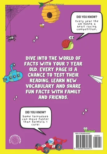 Vista 2 de Fantastic Facts for Curious 7 Year Olds Interesting and mind-blowing facts for 7 year old boys and girls with fun illustrations and interactive