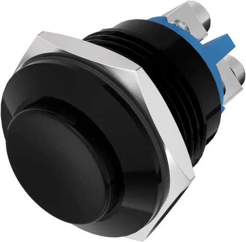 Vista 17 de APIELE Interruptor de botón momentáneo de 0.630 in, interruptor de botón momentáneo de 0.63 pulgadas, tapa redonda alta, carcasa de aluminio