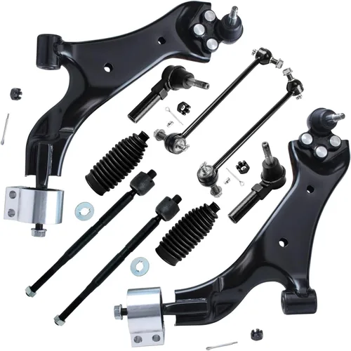 Vista 53 de Detroit Axle - Kit de suspensión delantera de 10 piezas para Ford Freestar Mercury Monterey 04-07, 2 brazos de control inferiores con rótula 4