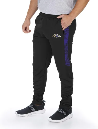 Vista 15 de Zubaz NFL Mens Track Pant with Half Sides