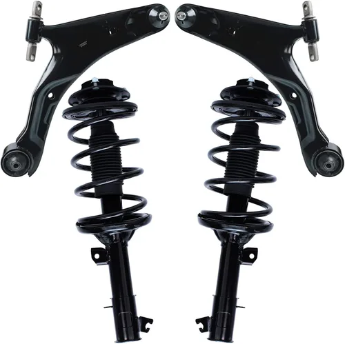 Vista 144 de Detroit Axle - Kit de suspensión frontal de 4 piezas para Chevrolet Aveo5 Aveo Pontiac G3 Wave Wave5 Suzuki Swift+, 2 brazos de control inferiores