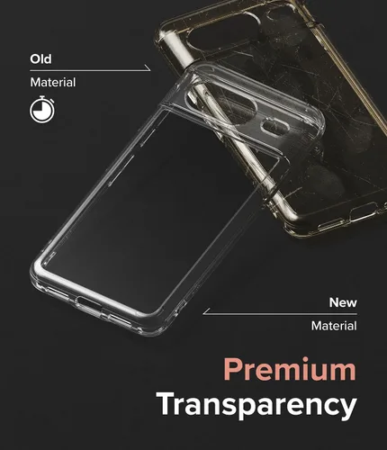Vista 6 de Ringke Fusion - Funda compatible con Google Pixel 8 [transparente] + cristal de cámara compatible con Google Pixel 8