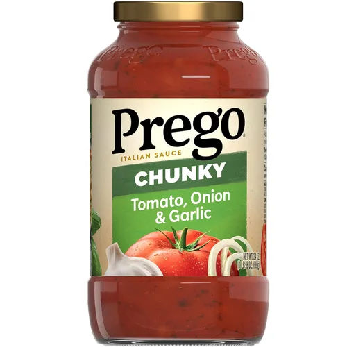 Vista 10 de Prego Salsa italiana de carne de salchicha y ajo, tarro de 23.5 onzas (caja de 12)