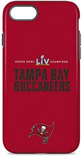 Vista 8 de Tampa Bay Buccaneers NFL iphone 7 Pro Caso – Tampa Bay Buccaneers Blanco y Negro Pro Caso para tu iPhone 7