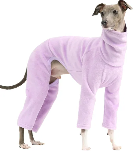 Vista 62 de D Doggy Star - Ropa de galgos italianos, enterizo elástico de neón para primavera y verano (talla S, naranja Onsi)