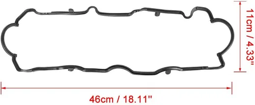 Vista 2 de X AUTOHAUX Junta de tapa de válvula 038103469E para Volkswagen Polo Golf Beetle Bora Caddy 1.9TDI 1.9SDI 1995-2005
