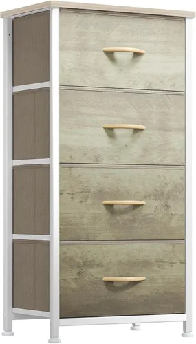 Vista 37 de YITAHOME Cómoda con 8 Cajones - Torre de Almacenamiento de Tela, Unidad Organizadora para Dormitorio, Sala de Estar, Pasillo, Armarios - Marco