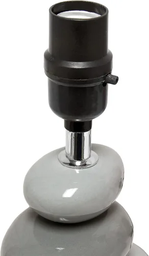 Vista 6 de Lámpara de mesa LT3052 de luz simple, 15 pulgadas, deSimple Designs, LT3052-GRY, 40.00watts