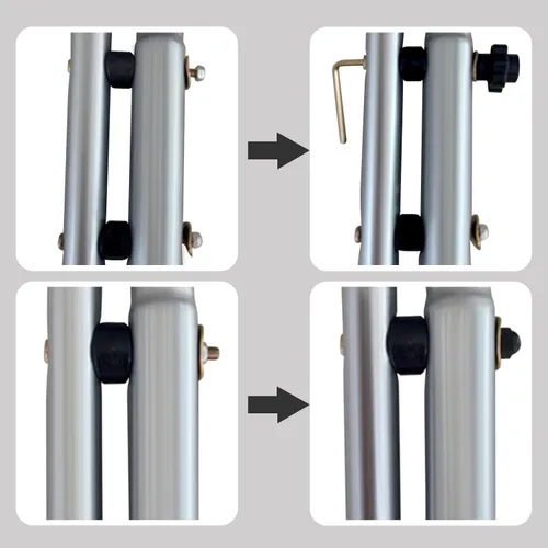 Vista 4 de 12 tornillos y pernos largos para trampolín, pernos y tuercas de trampolín, espaciadores de espacio para barra de trampolín, accesorios de repuesto