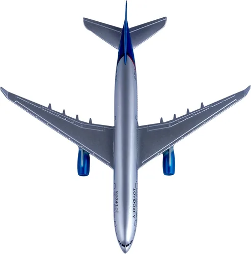 Vista 4 de Aviones modelo 1:400 modelo A380 Avión de metal aviones de aleación fundida a presión para regalo y colección