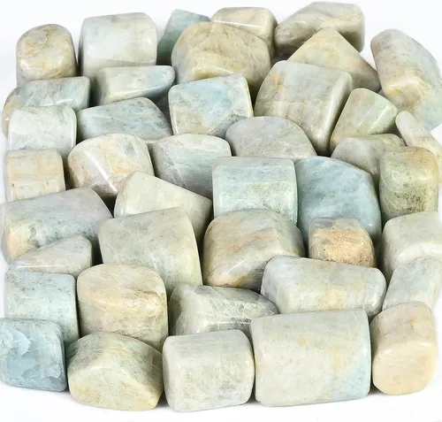 Vista 26 de Crocon Stones and Crystals Bulk 2000+ Carats Natural Crystal Kit for Reiki Healing Crystal Polished, Tumble Stones, Chakra Balancing, Gift, Home #01