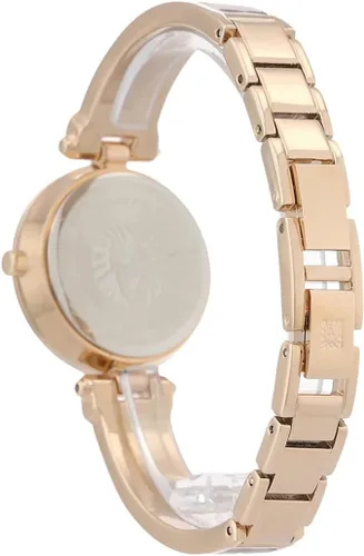 Vista 5 de Anne Klein - Reloj de brazalete con esfera de diamante auténtico para mujer
