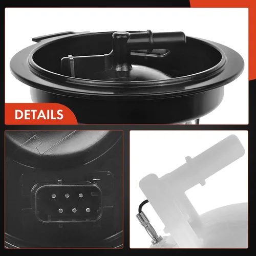 Vista 7 de A-Premium Conjunto de filtro de combustible compatible con Porsche Panamera 2010 2011 2012 2013 2014 2015 2016, 3.0L 3.6L 4.8L, repuesto #